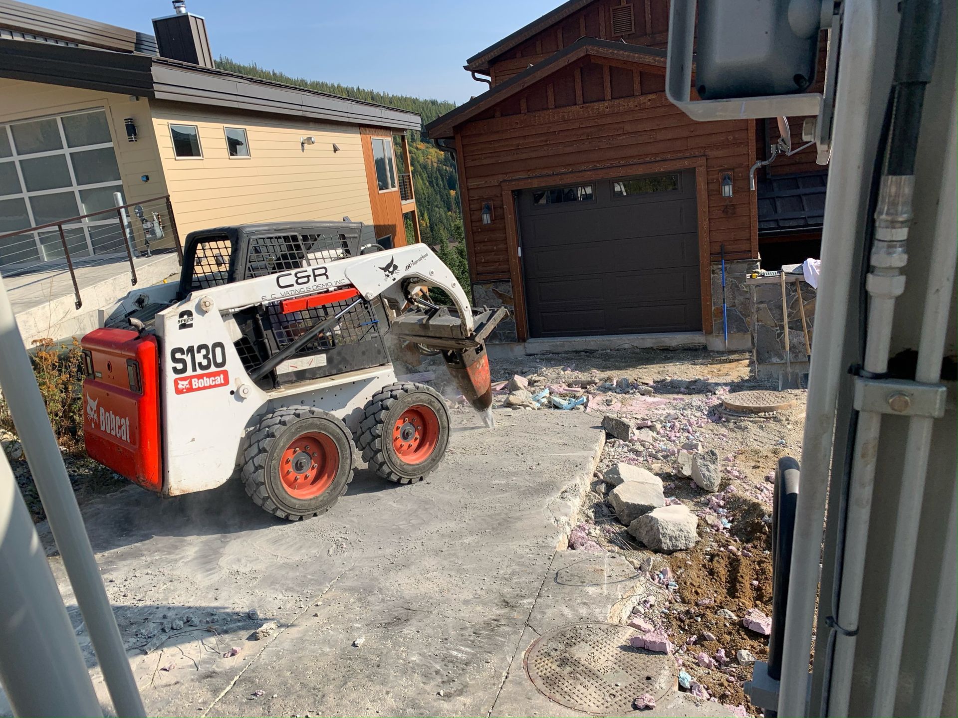 Driveways Concrete Removal — Spokane, WA — C&R Excavating & Demo Inc.