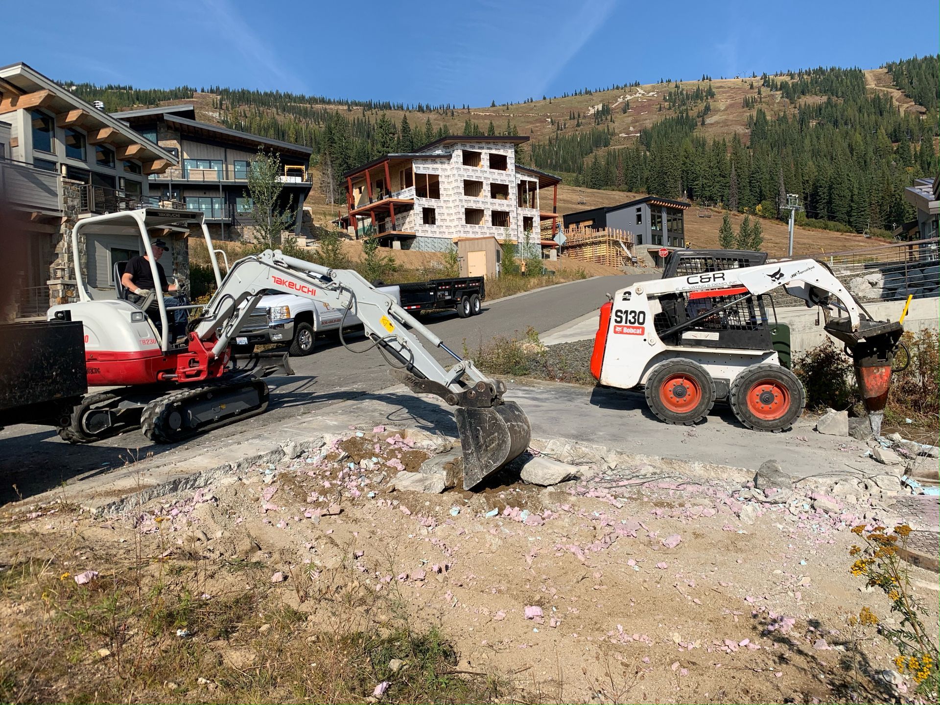 Concrete Demo and Removal — Spokane, WA — C&R Excavating & Demo Inc.