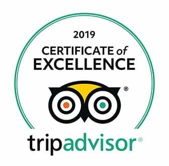 It is a certificate of excellence from tripadvisor.