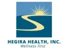 The logo for hegira health , inc. wellness first.