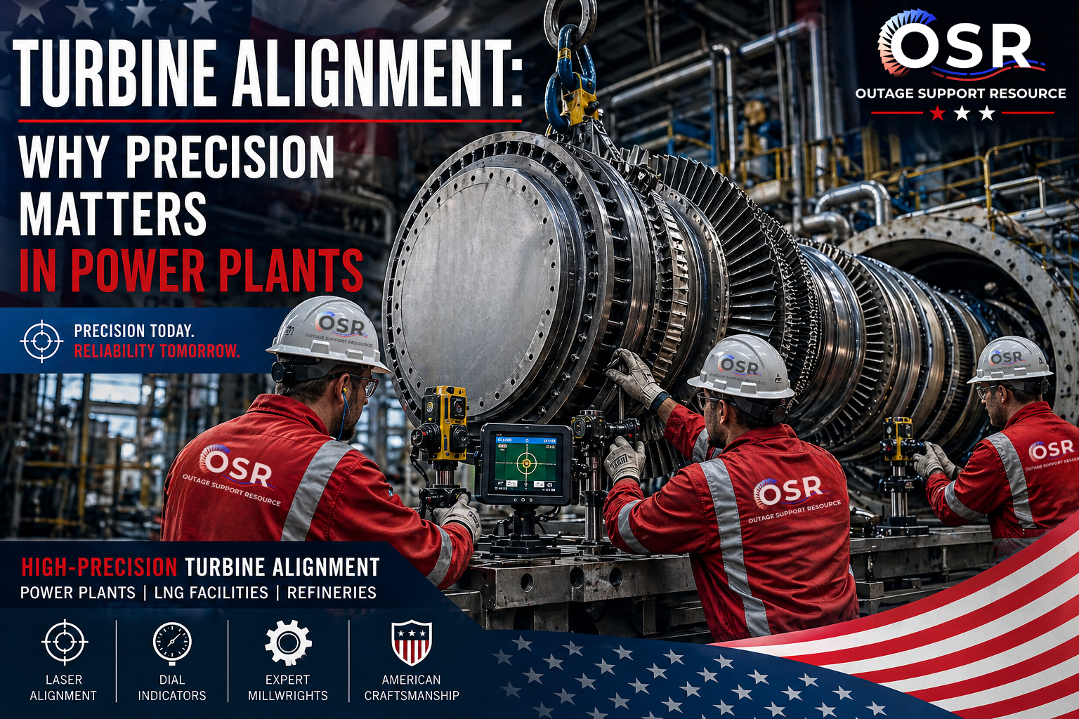 Outage Support Resource Alignment and Precision