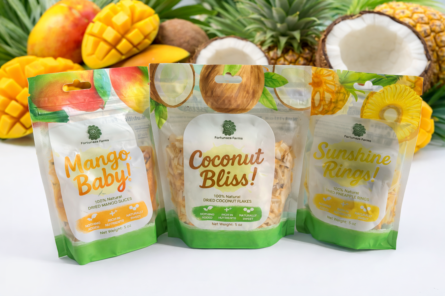 I Want It All (Coconut, Mango, Pineapple) 3-Combo Pack