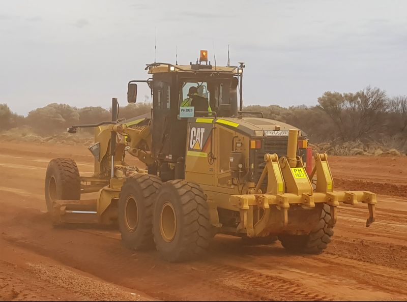 Haul road construction and maintenance