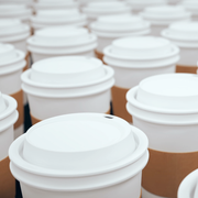 Biodegradable Coffee Cups and Lids
