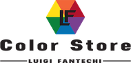 Un logo per un'azienda chiamata color store.