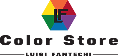 Un logo per un'azienda chiamata color store.