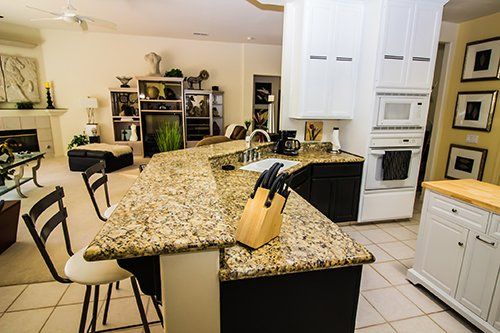 Granite Countertop of the Kitchen — Naples, FL — Natural Stone Concepts