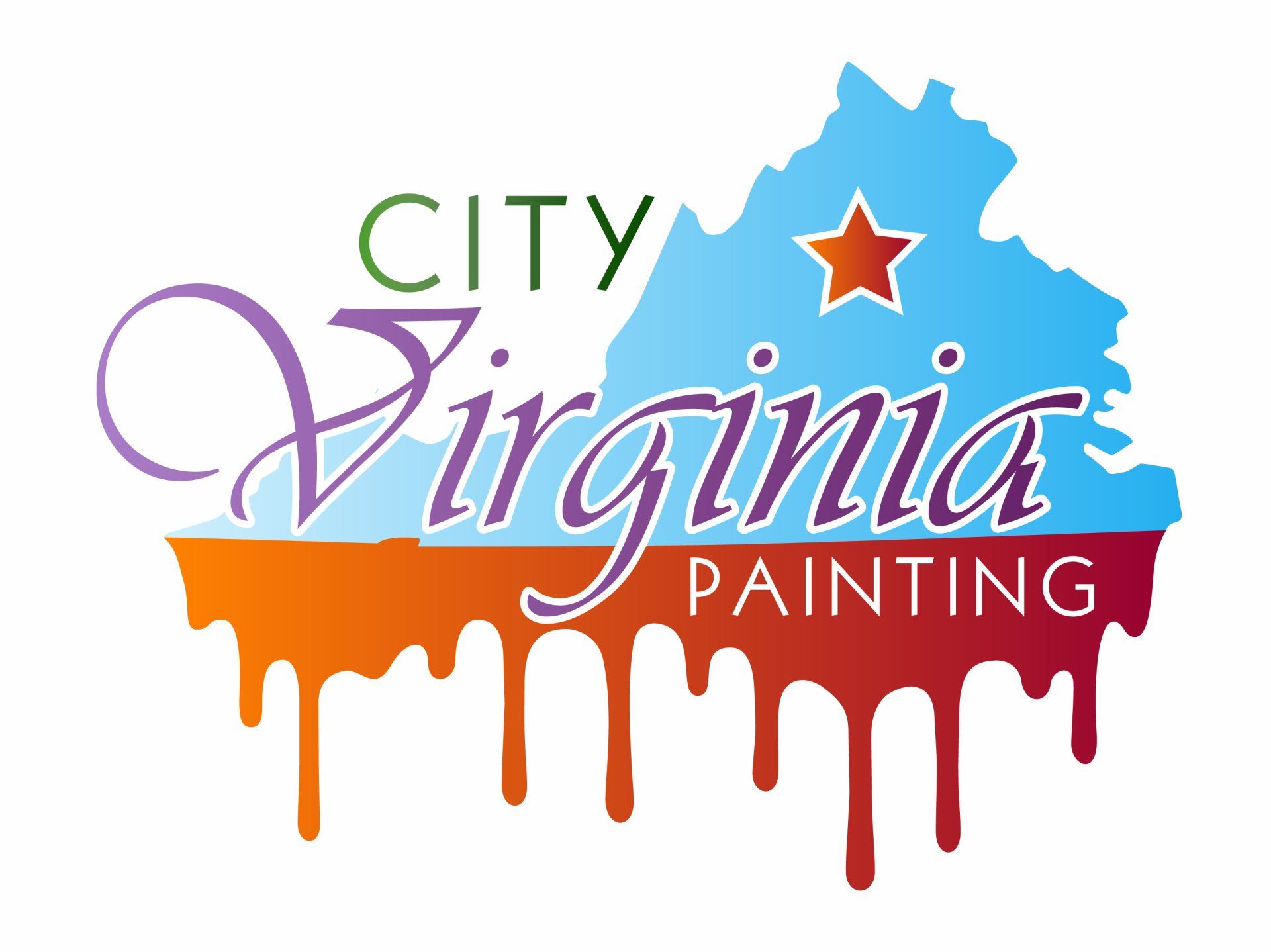 City Virginia Painting