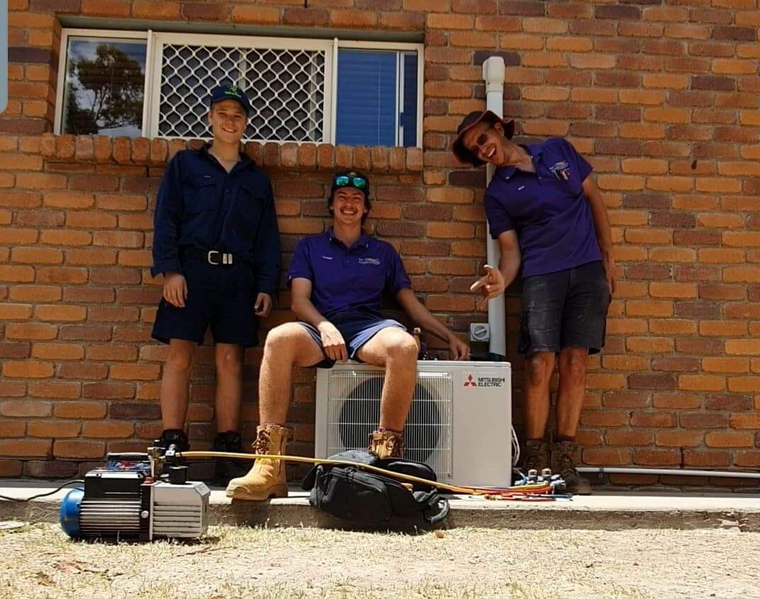 Aircon Technicians — Mick’s Air-Conditioning Services in Gracemere, QLD