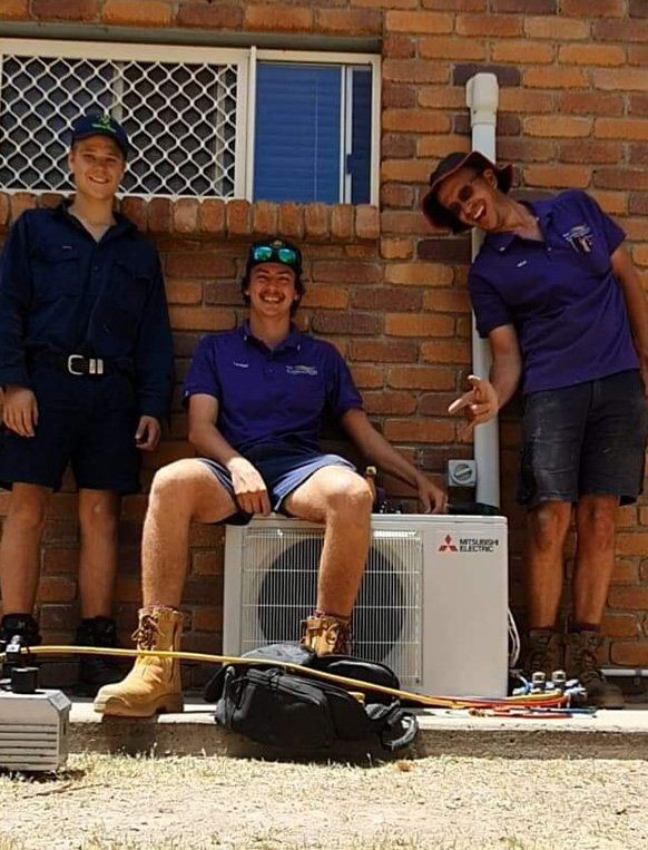Technicians — Mick’s Air-Conditioning Services in Gracemere, QLD