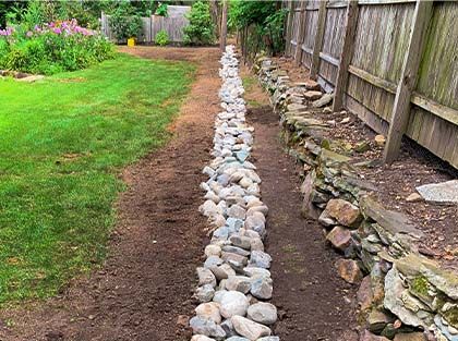 Maintaining Bull Rock Drainage Systems