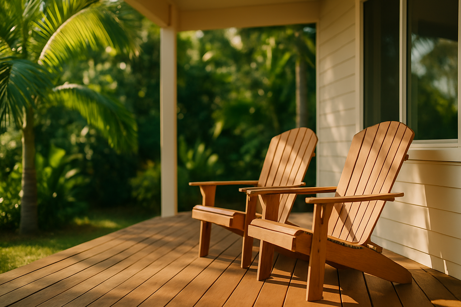 Two Deck Chairs on A Deck — Wingman Conveyancing in Woodroffe, NT