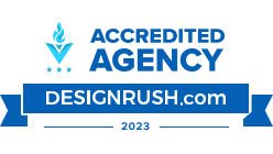 It is a logo for an accredited agency.