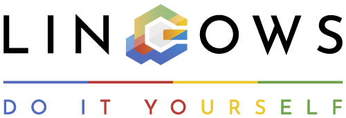 A logo for lingows media made easy