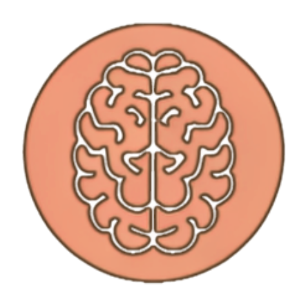 A circle with a pattern of waves in it