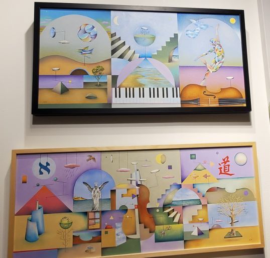 Jeffrey Melzack art Seattle Art Fair July 17 - 20 2025 Rep. Sunny Shin. 917-480-6808 Art Mora