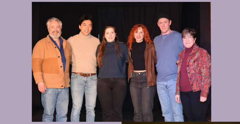 Cast of Coming Late of Age a new work by Peter Gruenbaum February 2025 Shoreline Washington