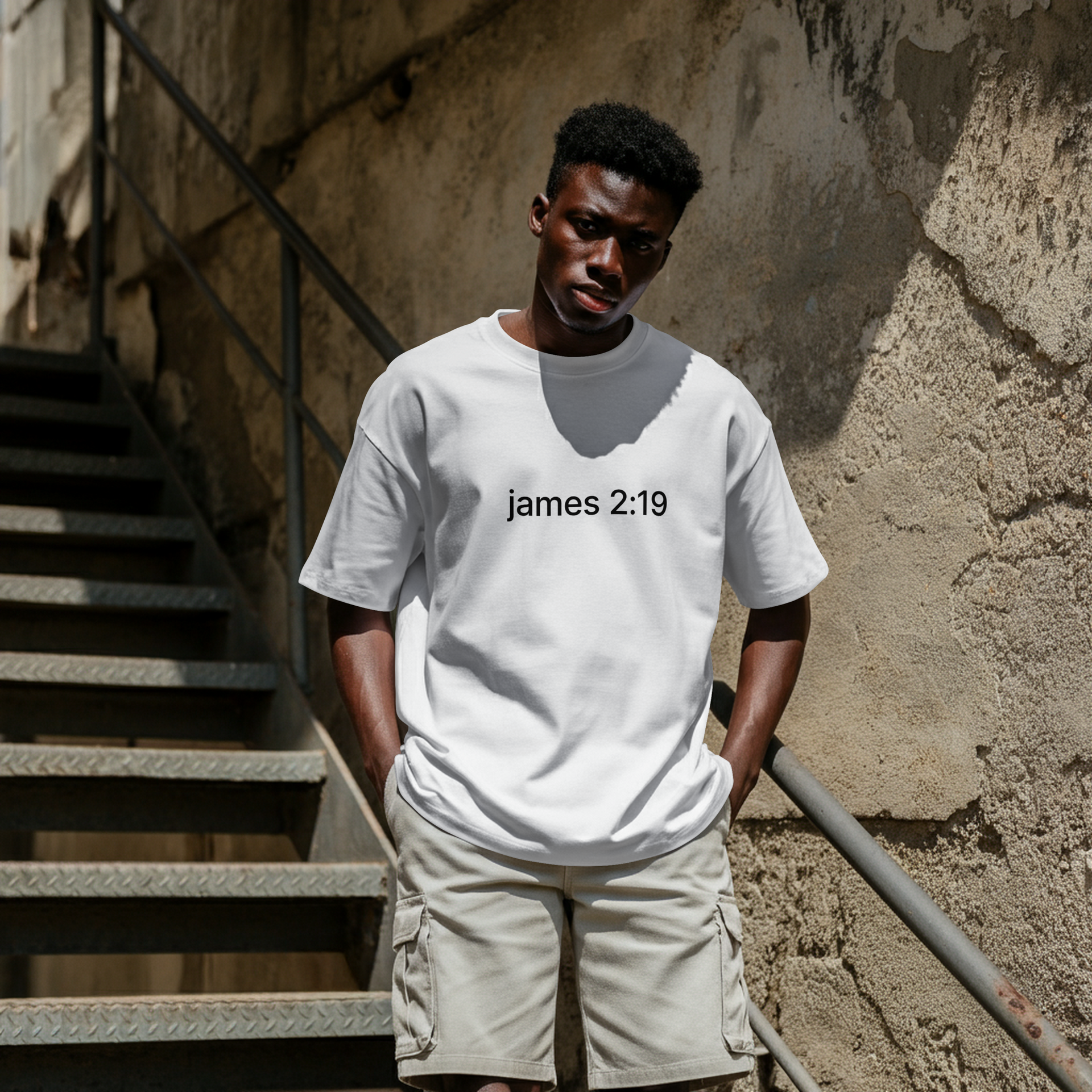 Tee Public T-Shirt - james 2:19