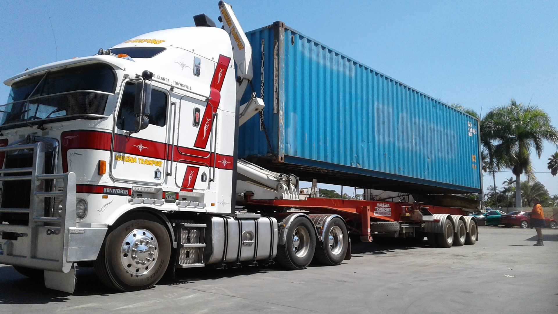 A huge truck— Taking Care of Freight in Mareeba, QLD