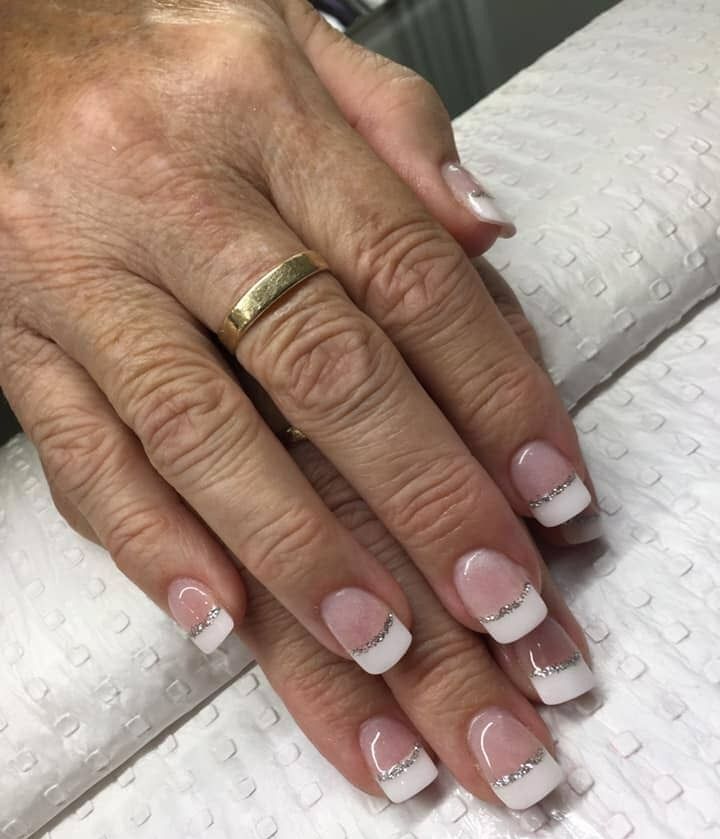 A Close Up of a Woman's Nails With a Wedding Ring on Her Finger — Nailz By Dezign In Airlie Beach, QLD