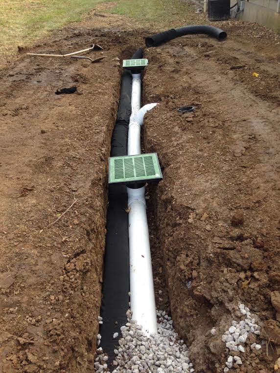 Dual Drainage System Installation — Kansas City, MO — Atlantis Drainage Solutions