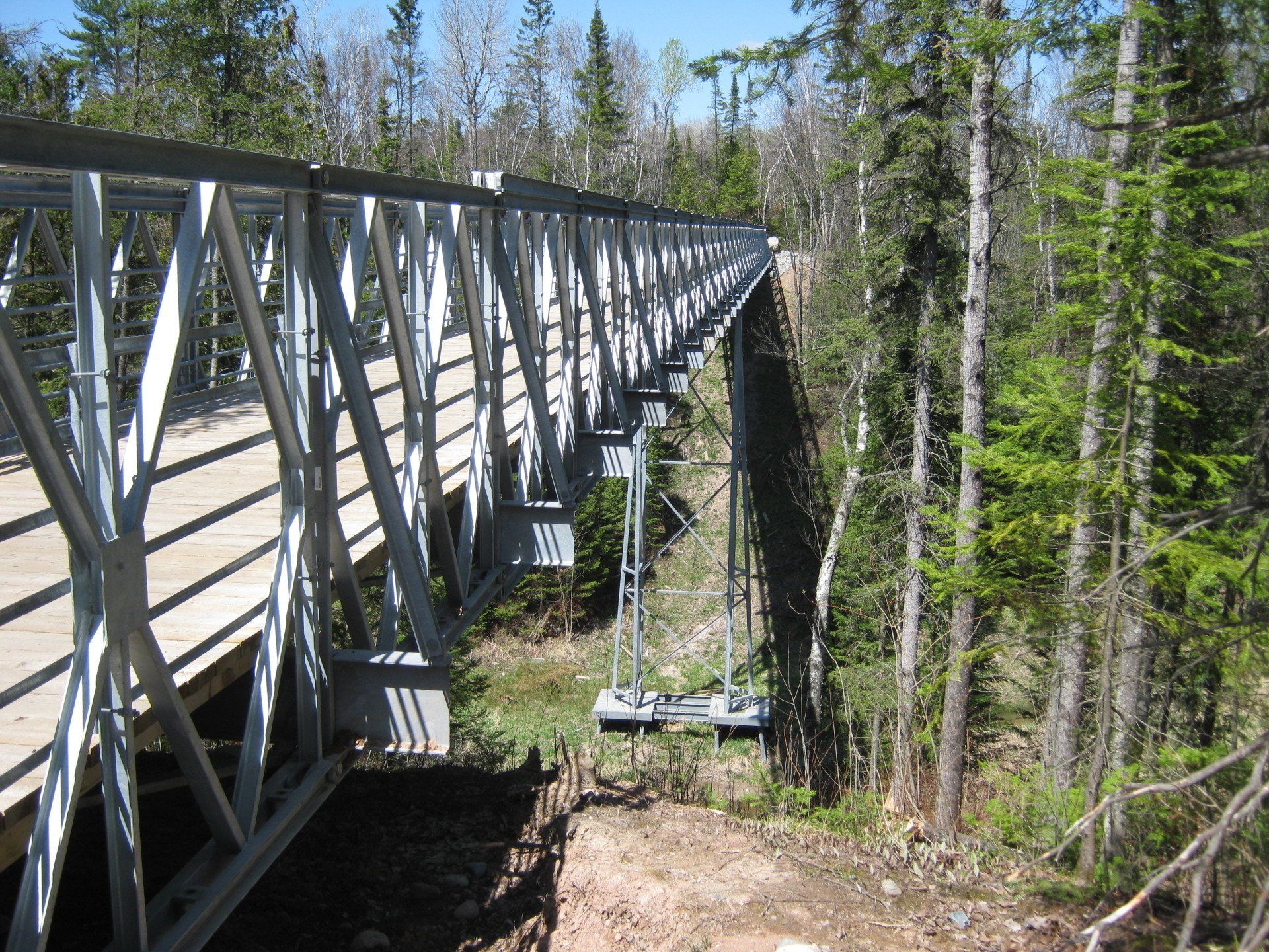 Sault Ste. Marie For Creek Hub Trail Bridge