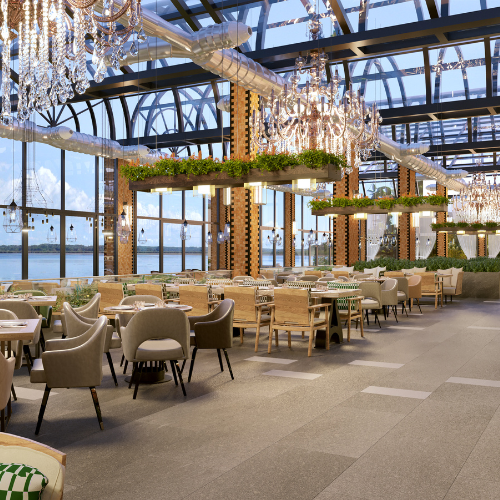 Private dining experience in a luxury restaurant with refined service with Level9n Conciergerie.