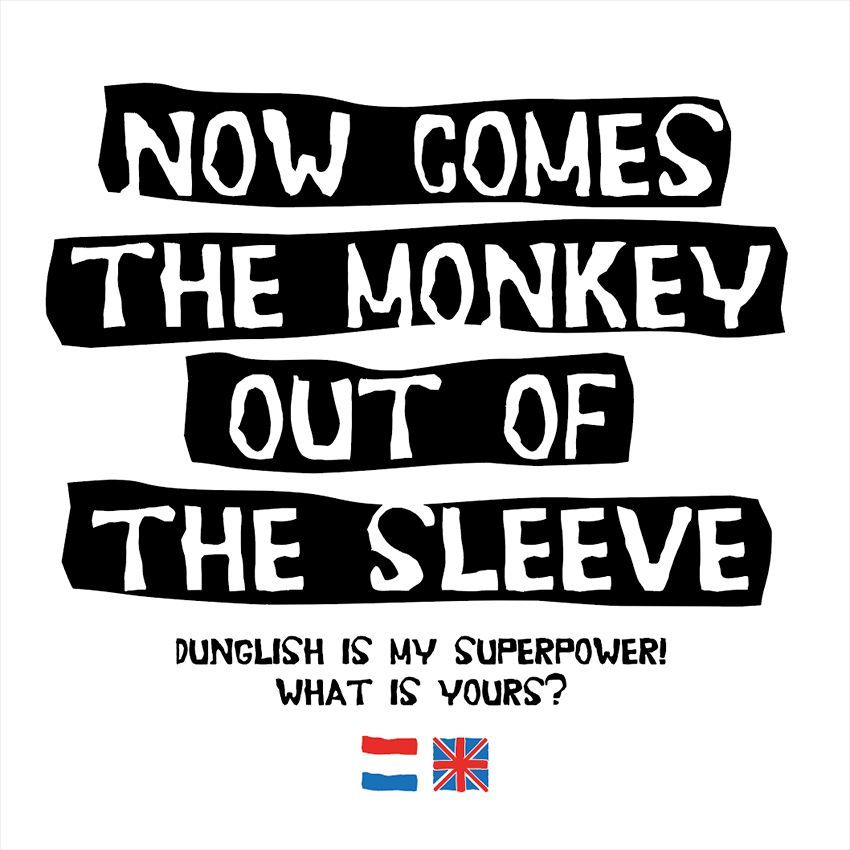 Now comes the monkey out of the sleeve