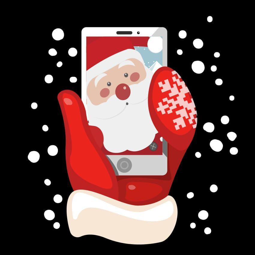 Santa selfie