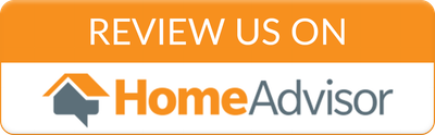 A button that says review us on home advisor