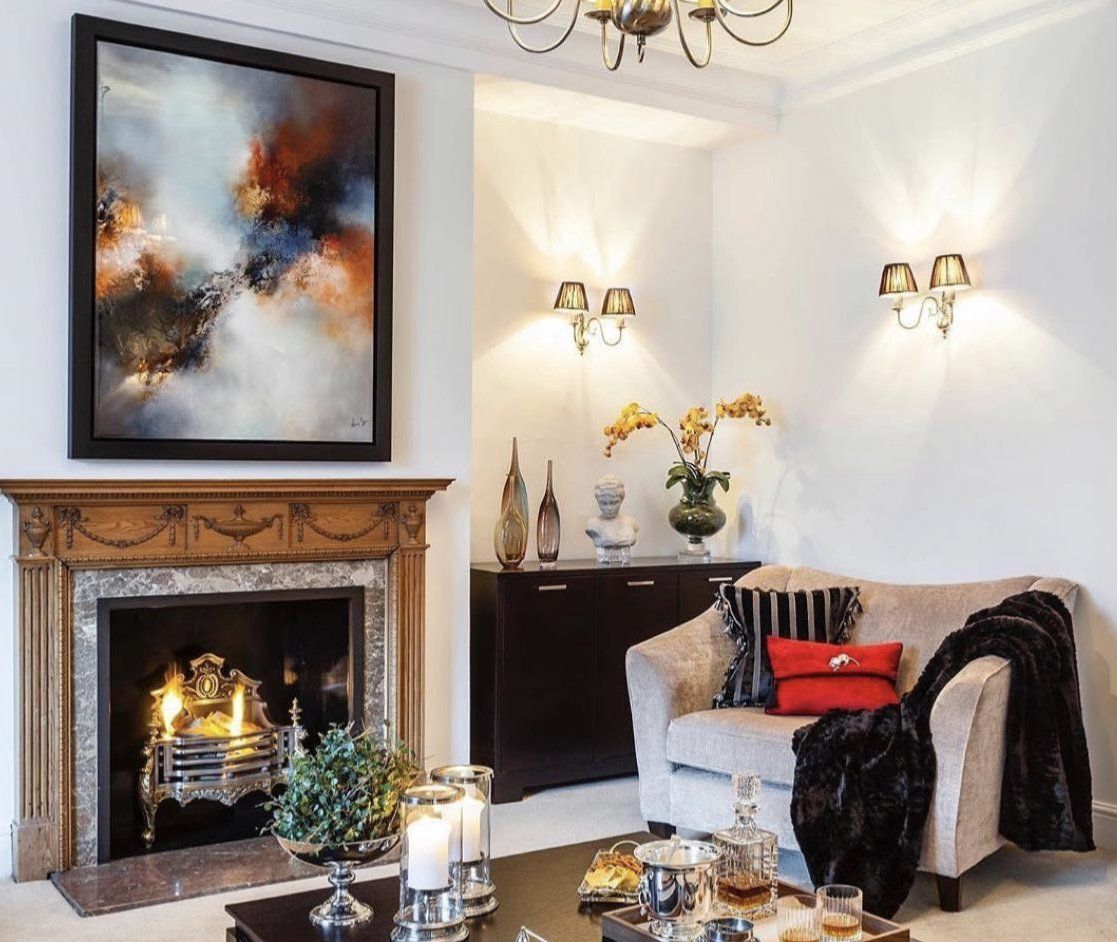 Contemporary abstract painting