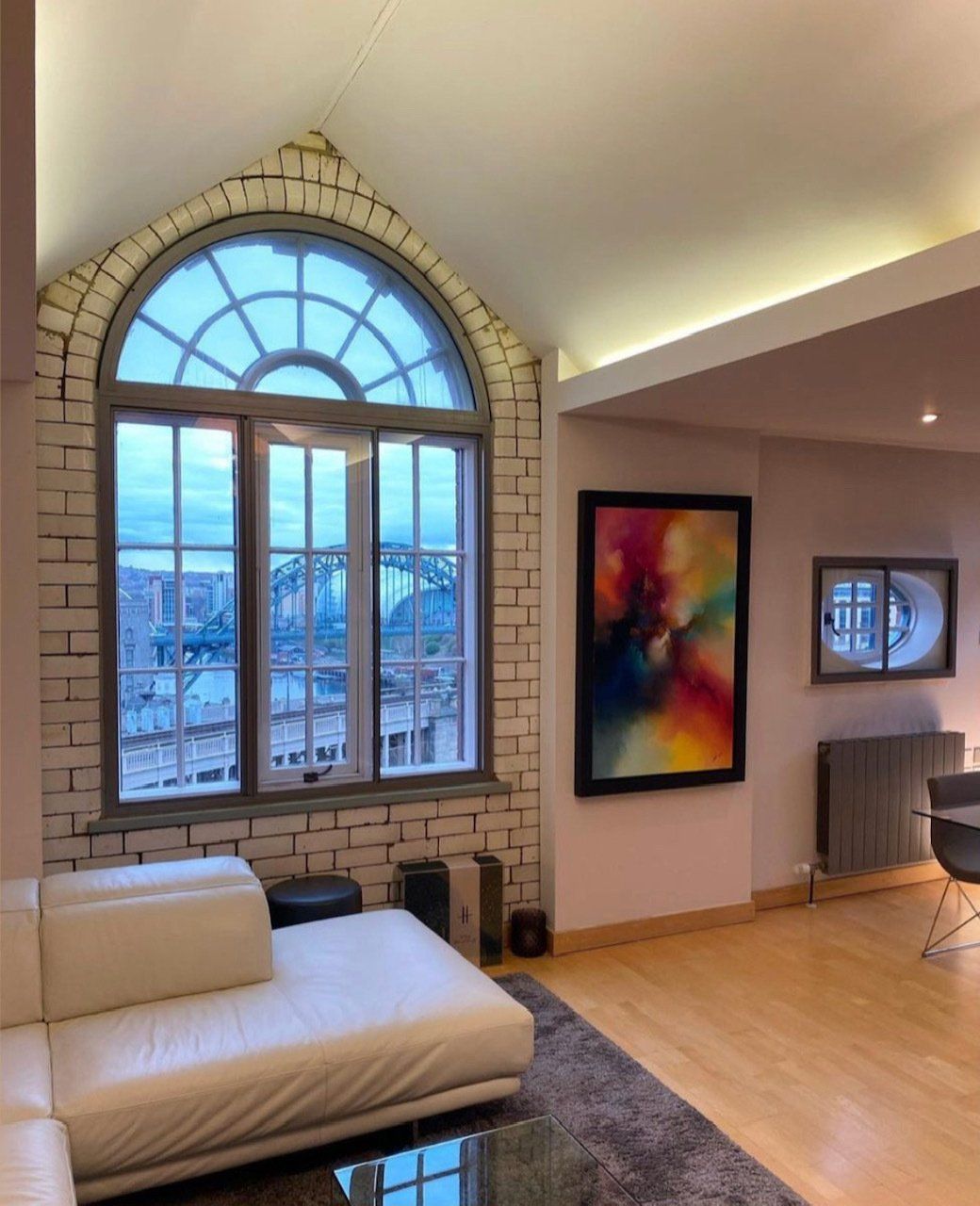 Simon Kenny art in gallery 
