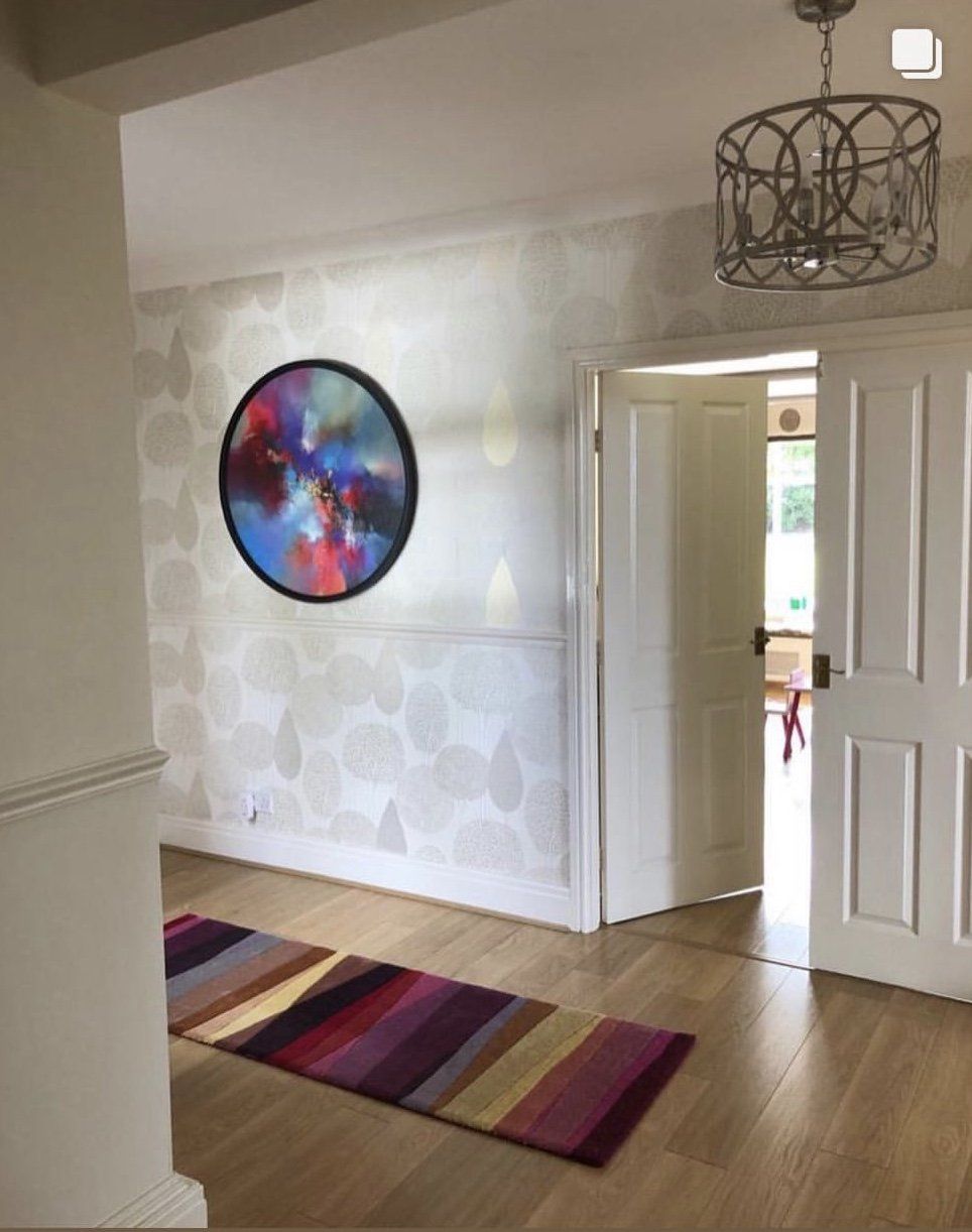 Simon kenny, modern art, abstract expressionism,  spiritual, original art, abstract artwork, decor, artist, commission