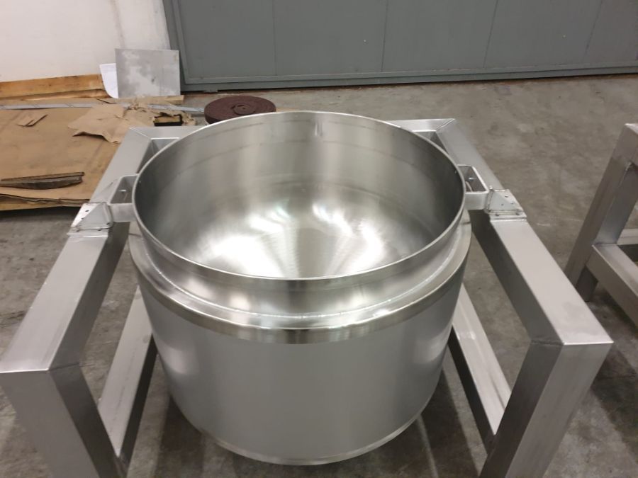 serbatoio piccolo in acciaio inox