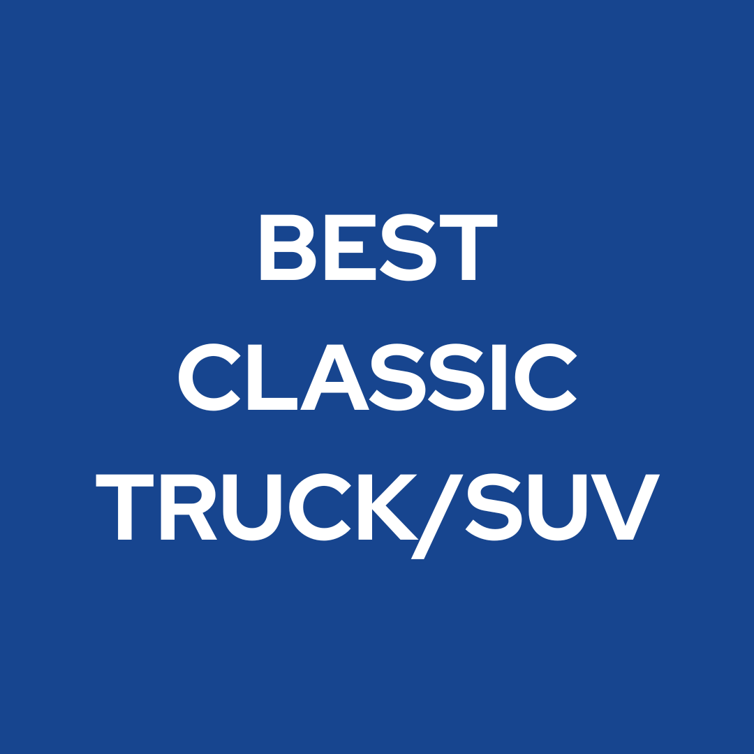 Vehicle Registration- Best Classic Truck/SUV