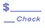 A blurred image of a check with a dollar sign on it.