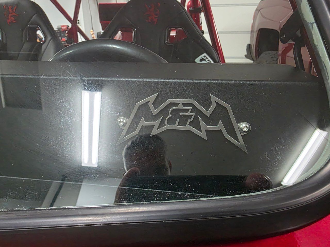Black panel with