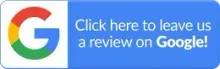 A blue button that says click here to leave us a review on google