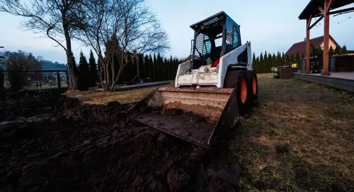land grading and final grading in pinehurst nc
