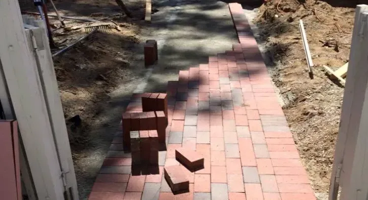 paver walkways in pinehurst nc