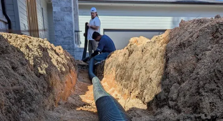 yard drainage solutions southern pines nc