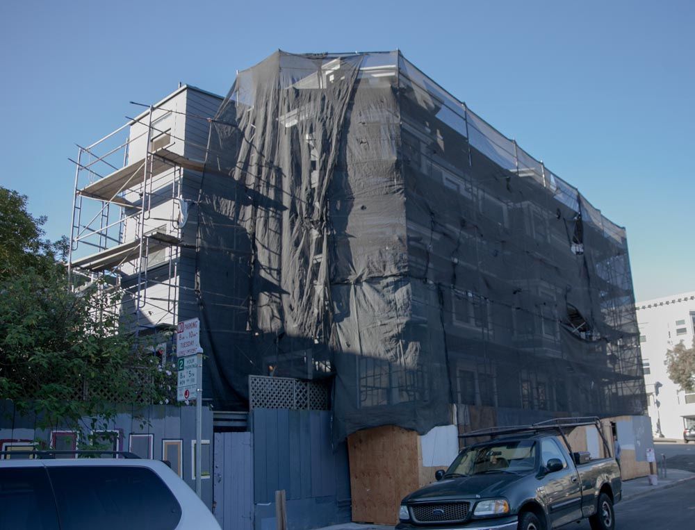 Scaffolding Contractor — Building In Progress in San Francisco, CA