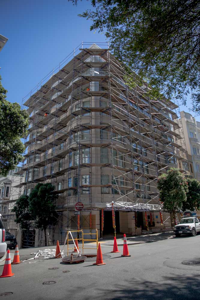 Victoria Painting — Building Under Construction in San Francisco, CA