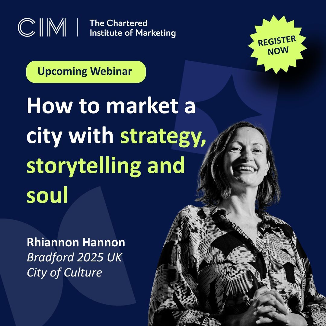 CIM Yorkshire is proud to announce an exciting upcoming webinar