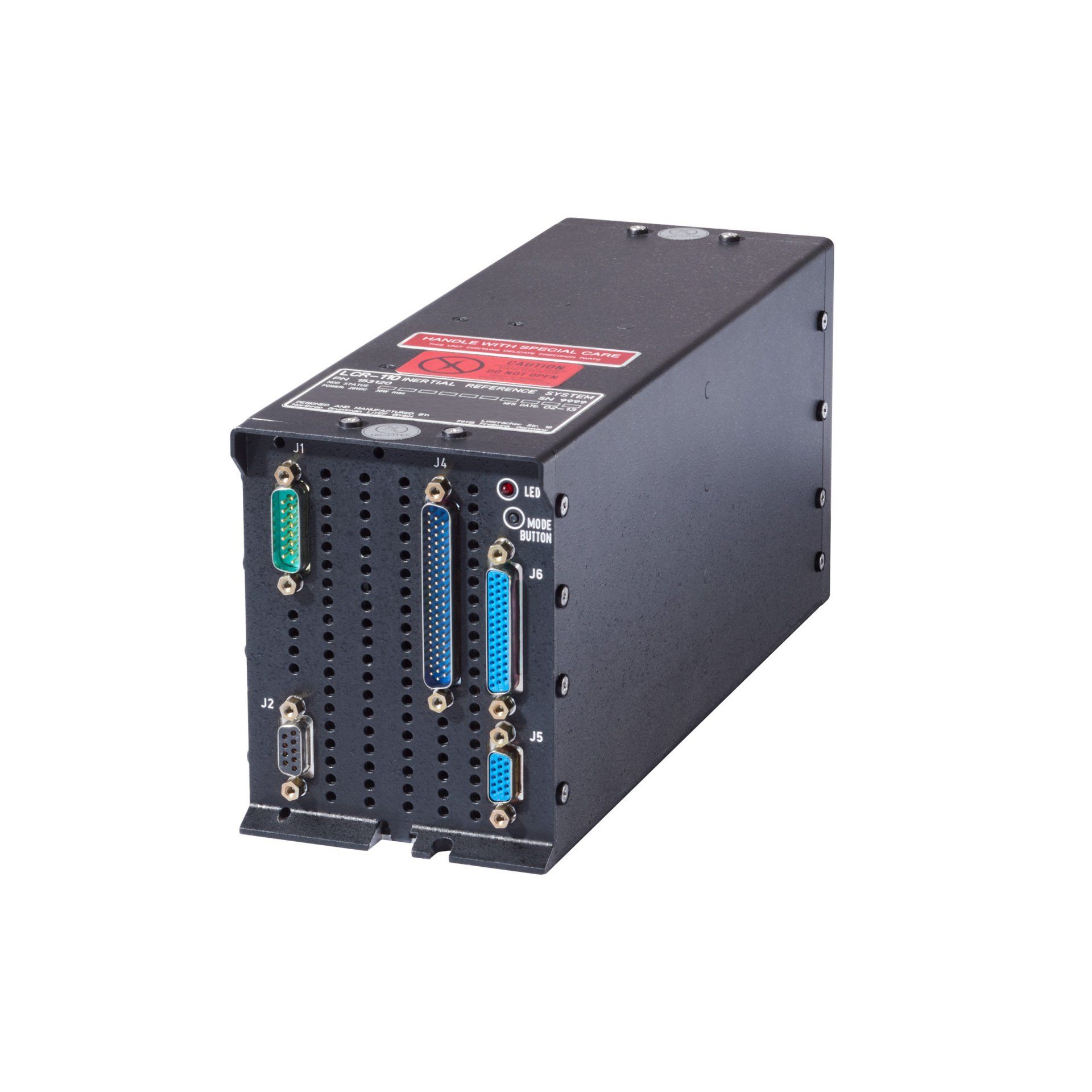 A black box with a few connectors on it