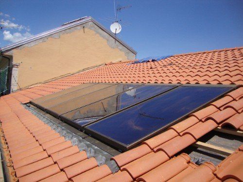 pannelli solari sul tetto
