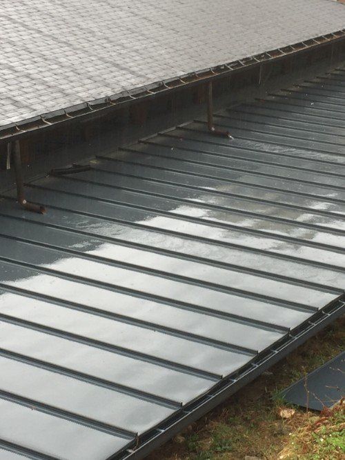 rivestimento tetto con pannelli