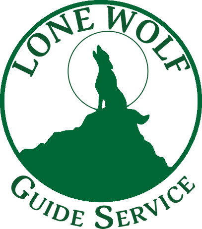 Lone Wolf Guide Service Logo