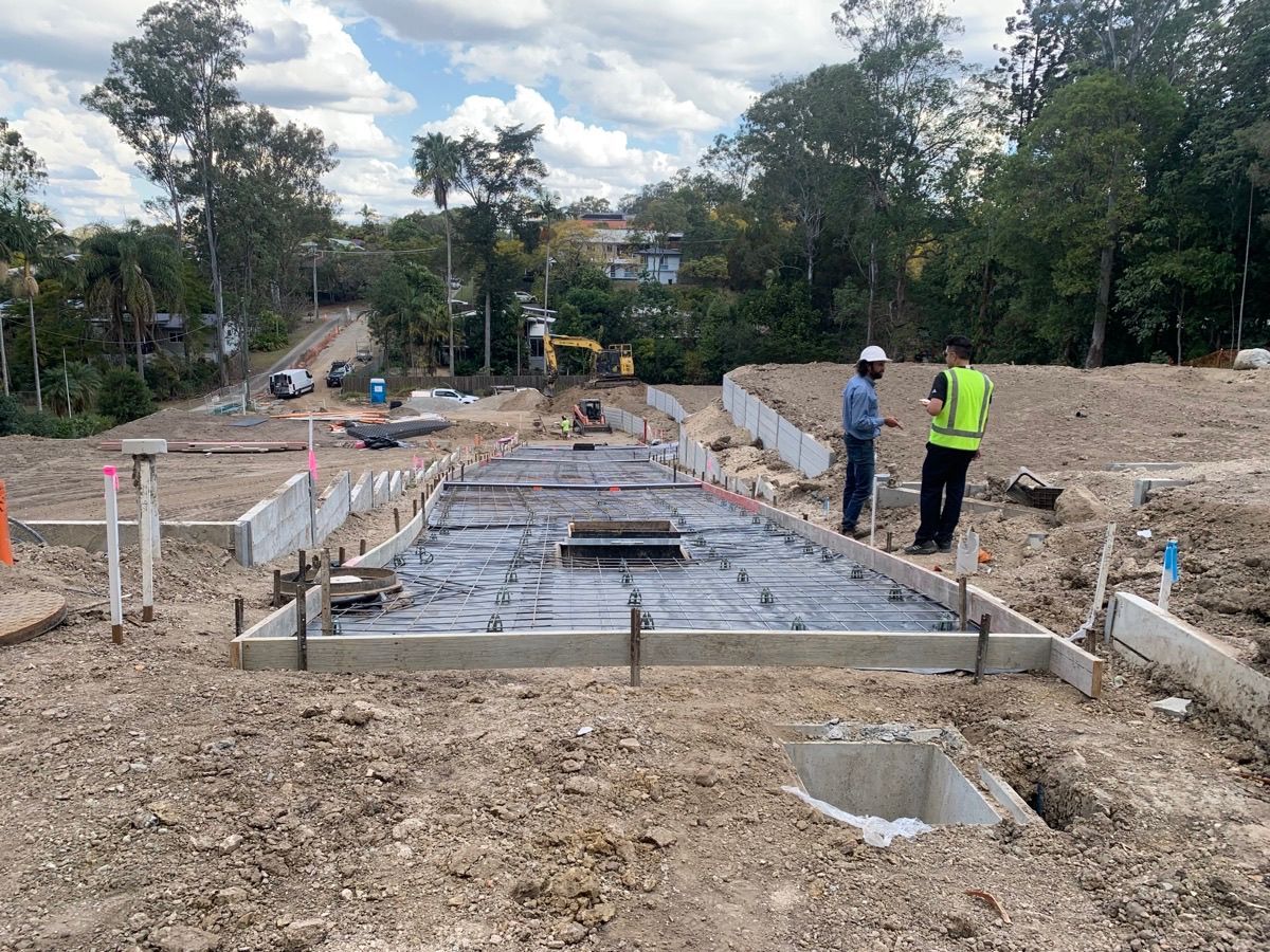 An Aerial View of a Water Treatment Plant With a City in the Background — CWD Group in Springwood, QLD