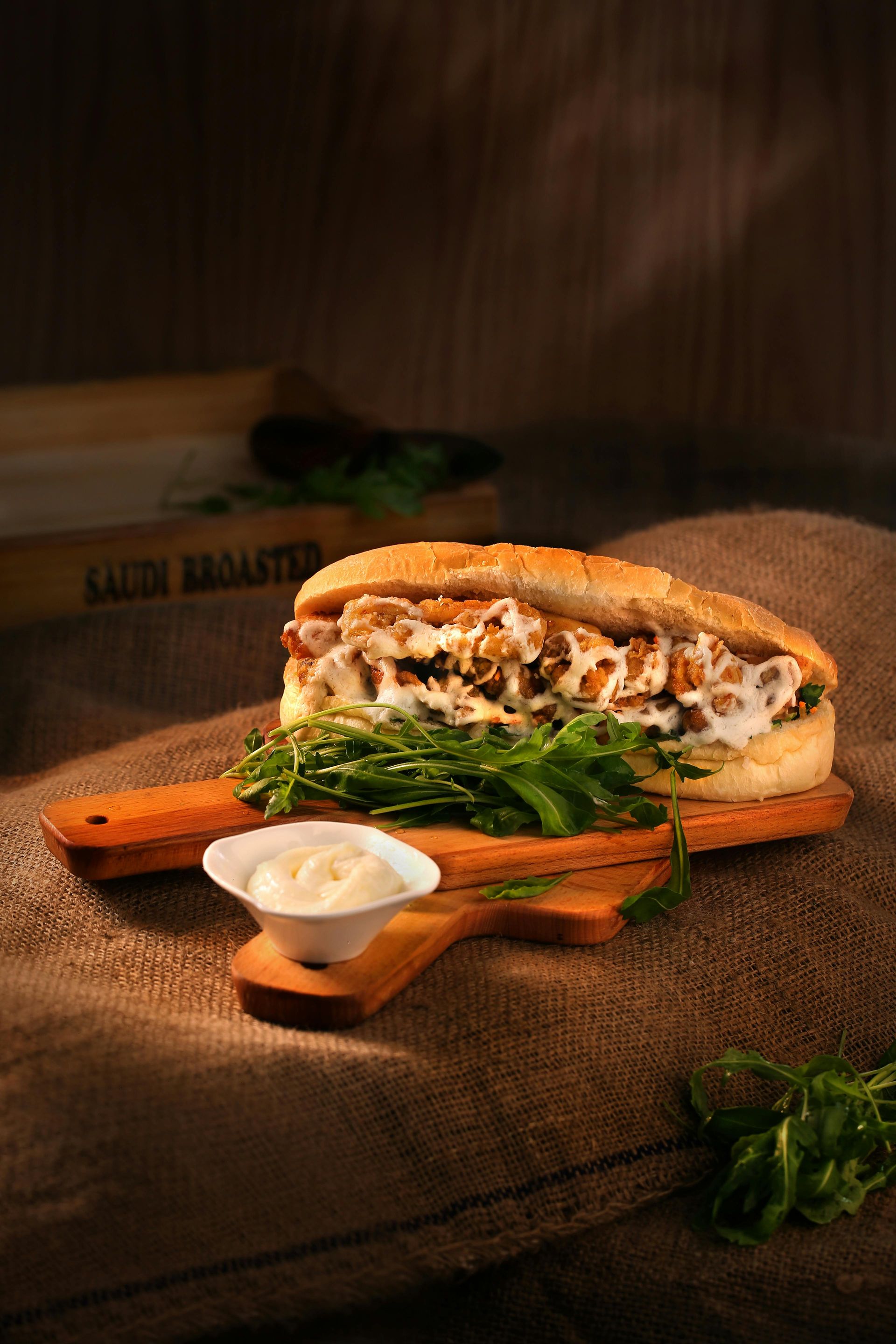 sandwiches at The Mill